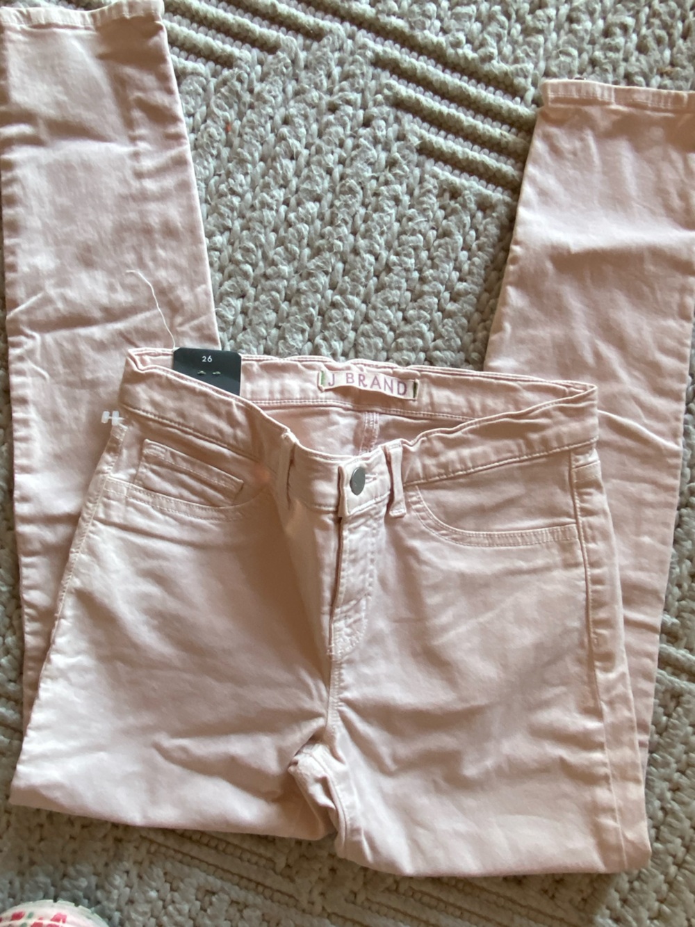 J brand  Women's Pink Stretch Jeans